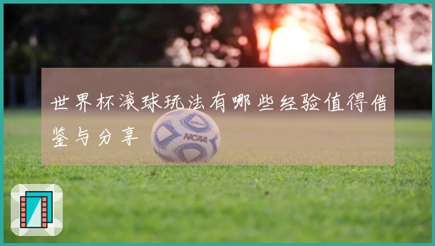 世界杯滚球玩法有哪些经验值得借鉴与分享